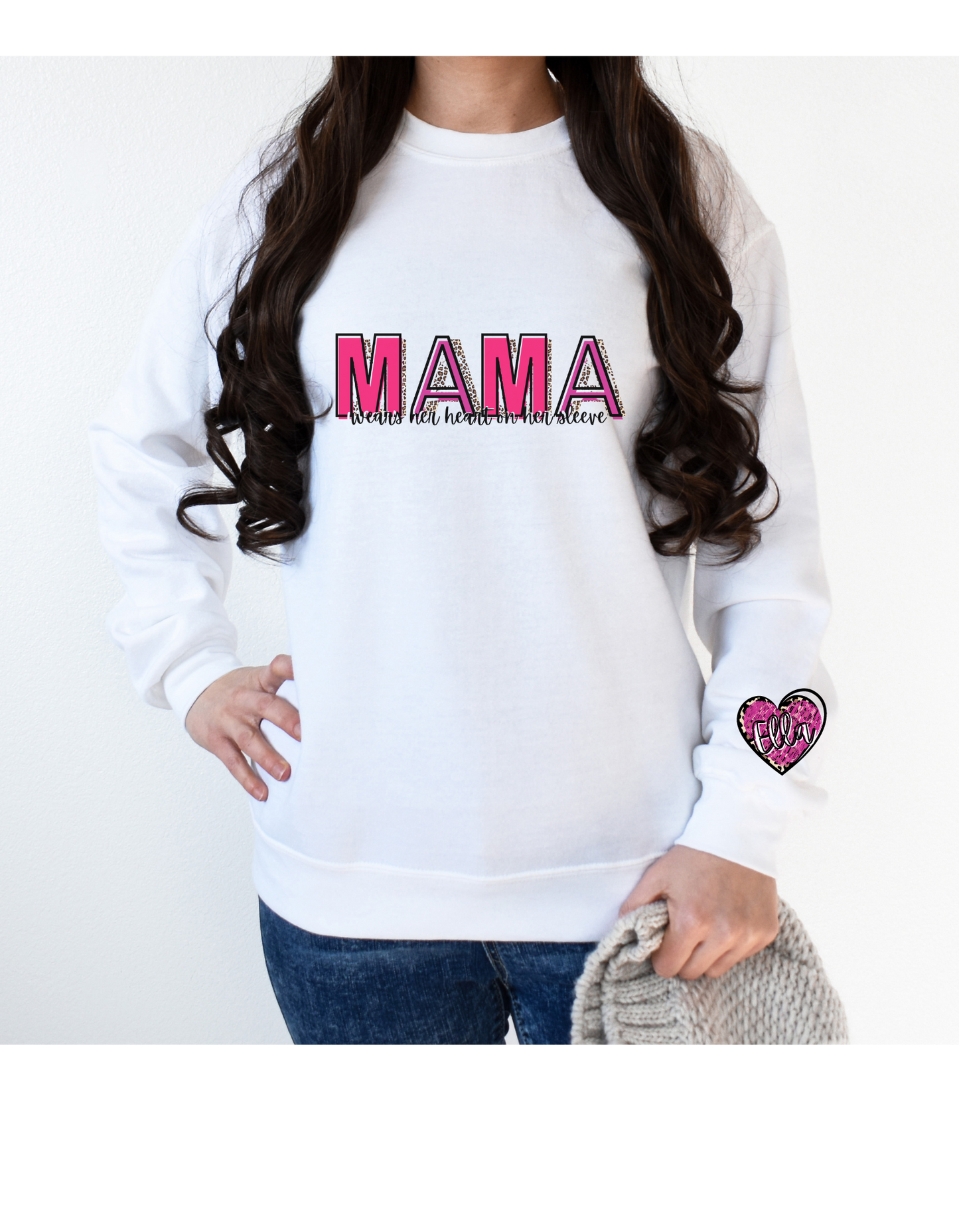 MAMA Crewneck Sweatshirt - Personalized!