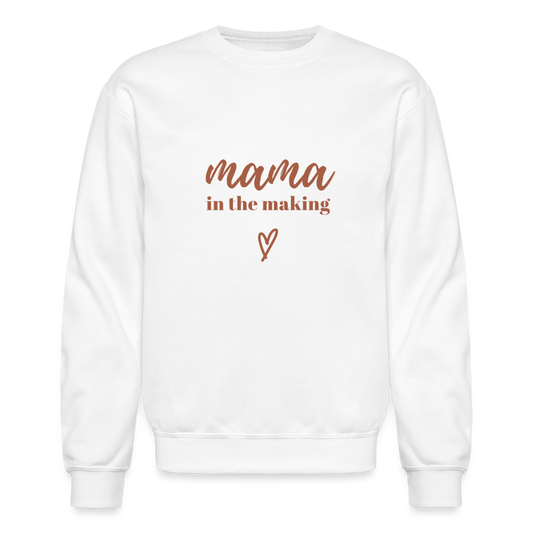 Mama in the making <3 - Crewneck Sweatshirt - white